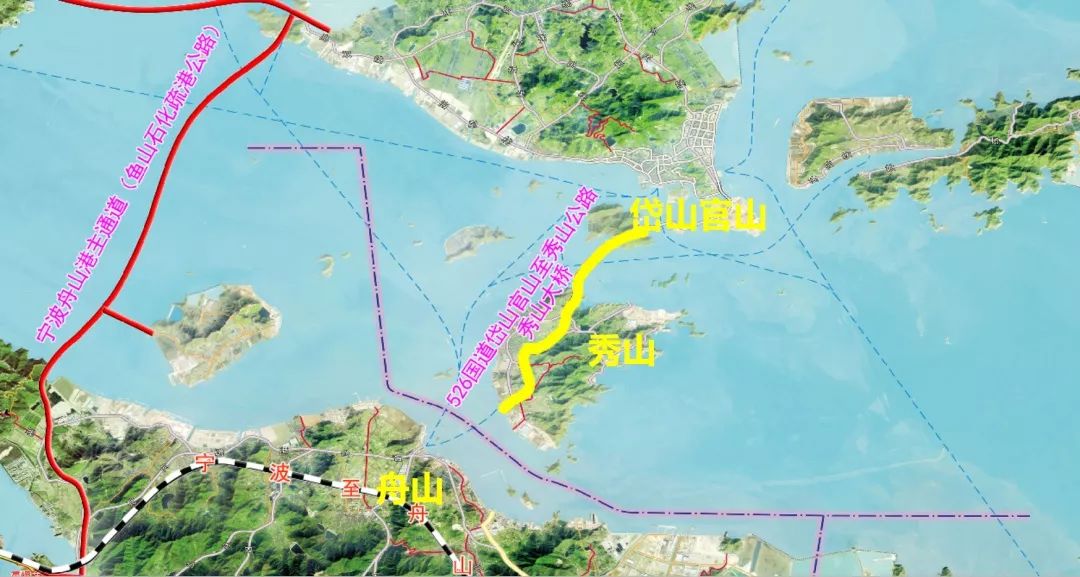 岱山人民迎来好消息我省第二大跨径海上悬索桥秀山大桥正式合龙