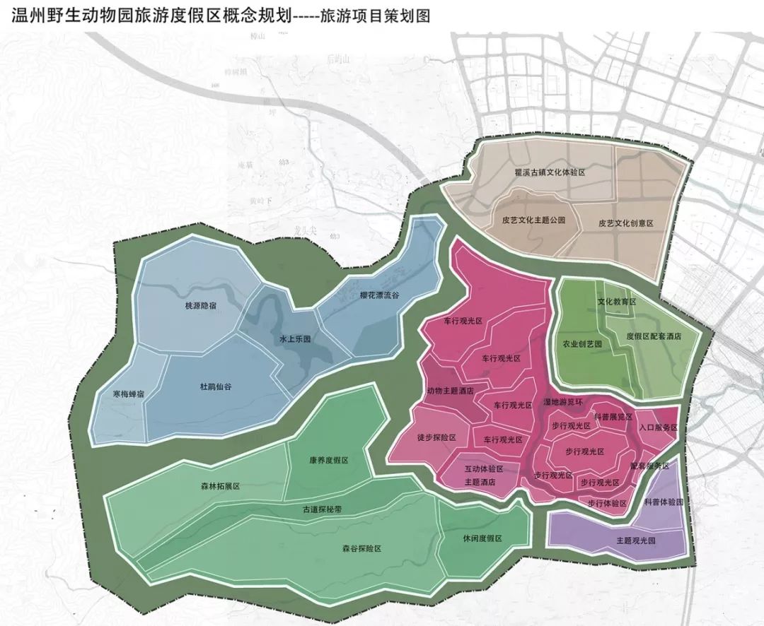 温州动物园环境地图图片