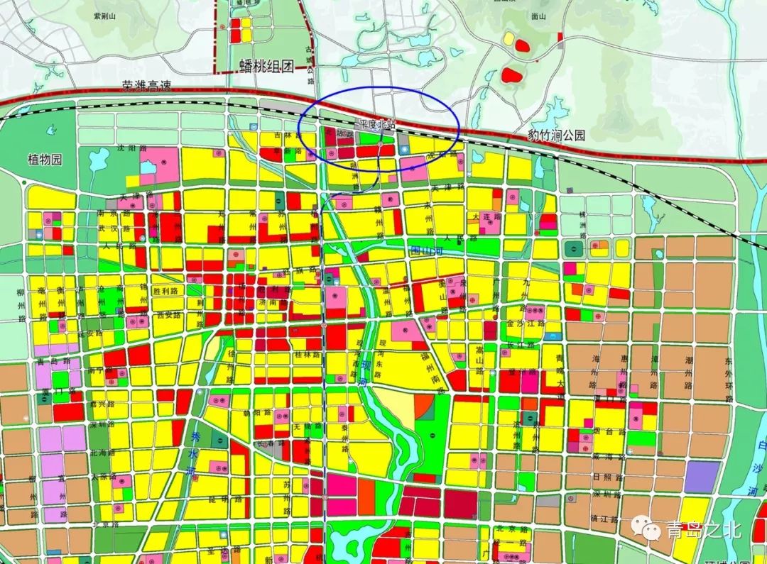 平度规划图图片