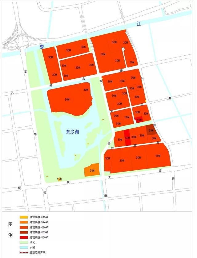 东沙湖规划图图片