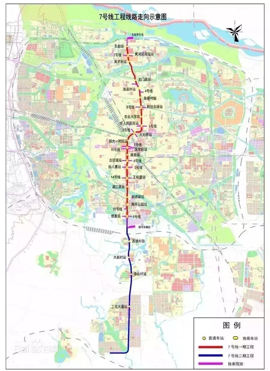 鄭州在建的地鐵線路有哪些都在哪什麼時候通車有哪些站點