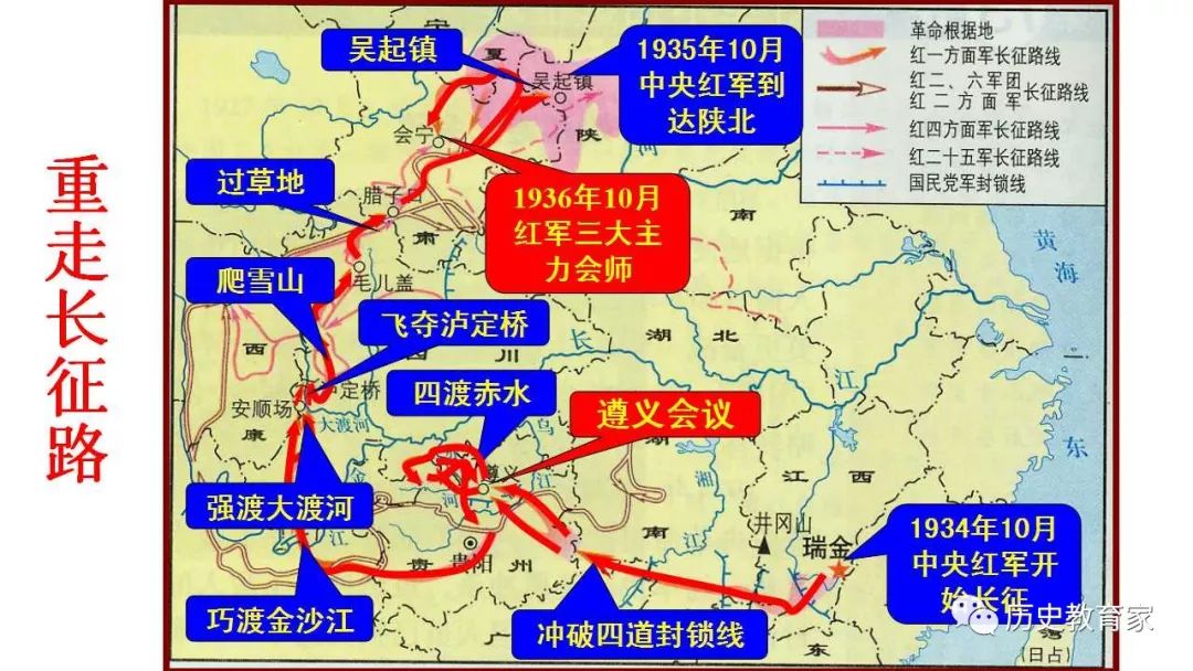 【教学研究】中国工农红军长征