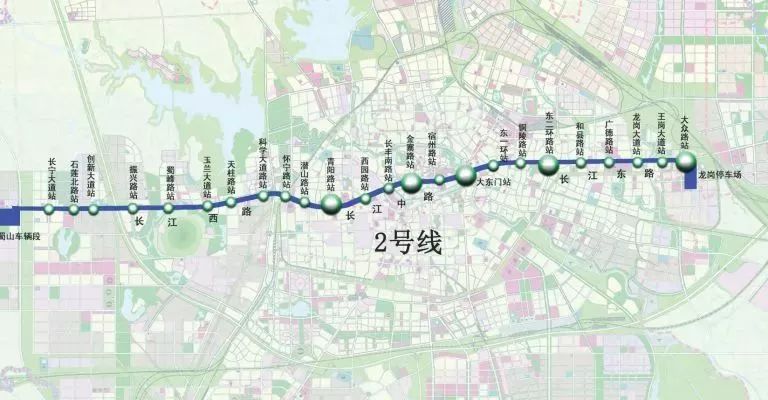 合肥1-7号线地铁最新规划曝光!快看看哪条到你家?