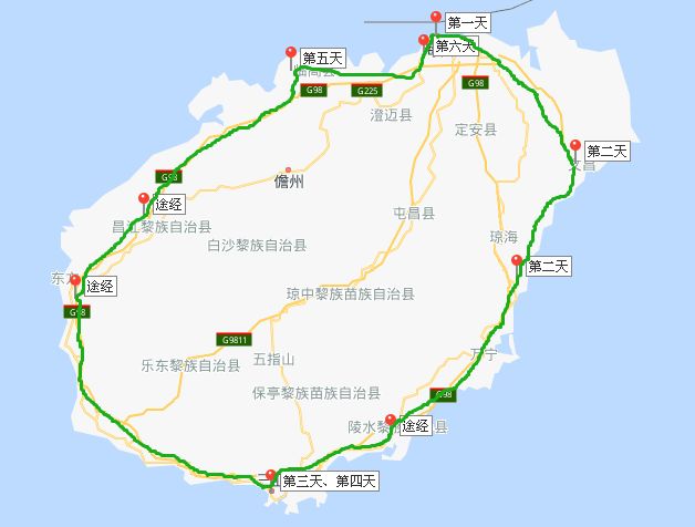 落地自駕陽光小照03海南醉美360大環島自駕六日