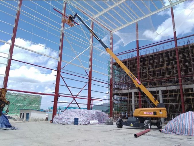 徐工高空作业平台助力广州tcl基地建设徐工高空作业平台助力jd亚洲