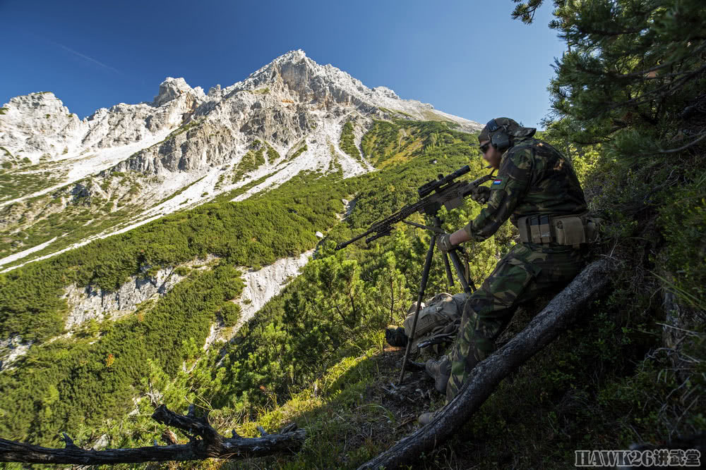 歐美狙擊手山地實彈射擊訓練剪影 理解差距才能有前進動力