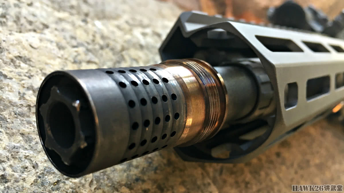 新型枪口装置完美接合消音器巧妙设计避免积碳污染螺纹