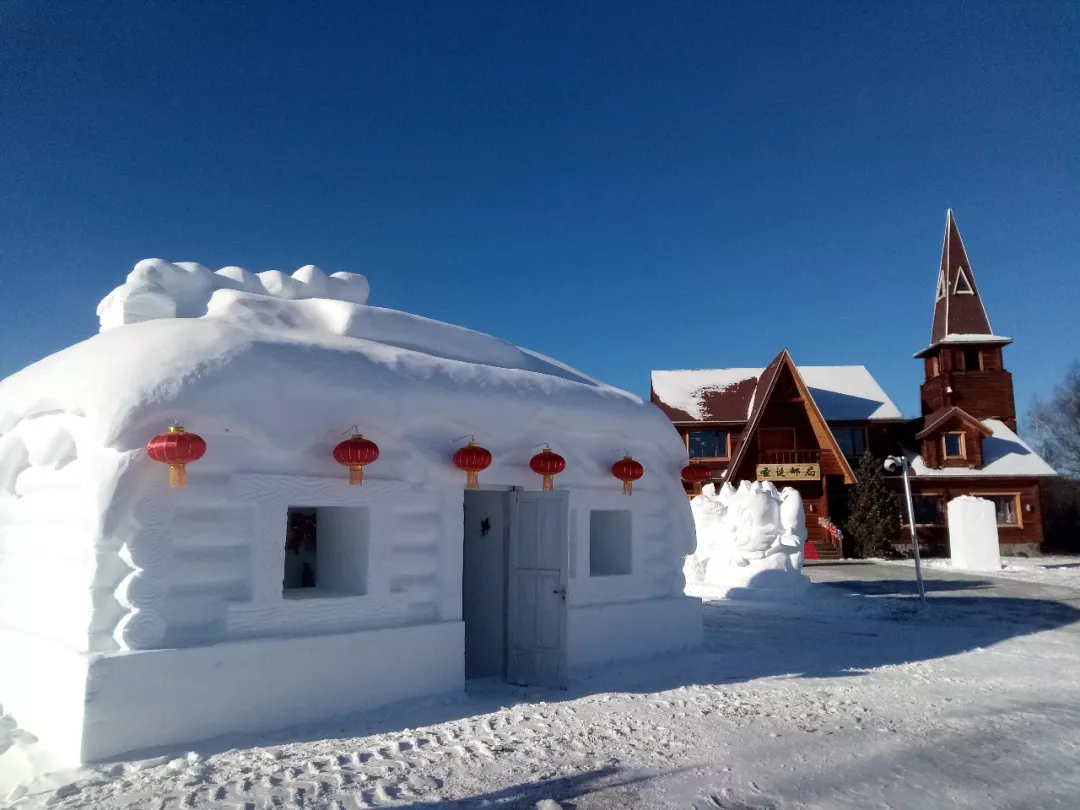 冬季旅游不止冰雪大世界,漠河圣诞乐园新奇玩法,你体验过吗?