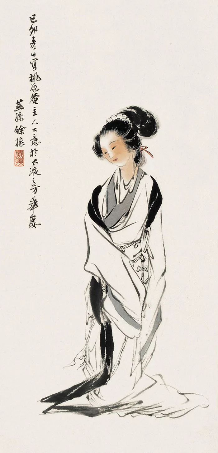 人物画大师 徐燕孙工笔人物画欣赏