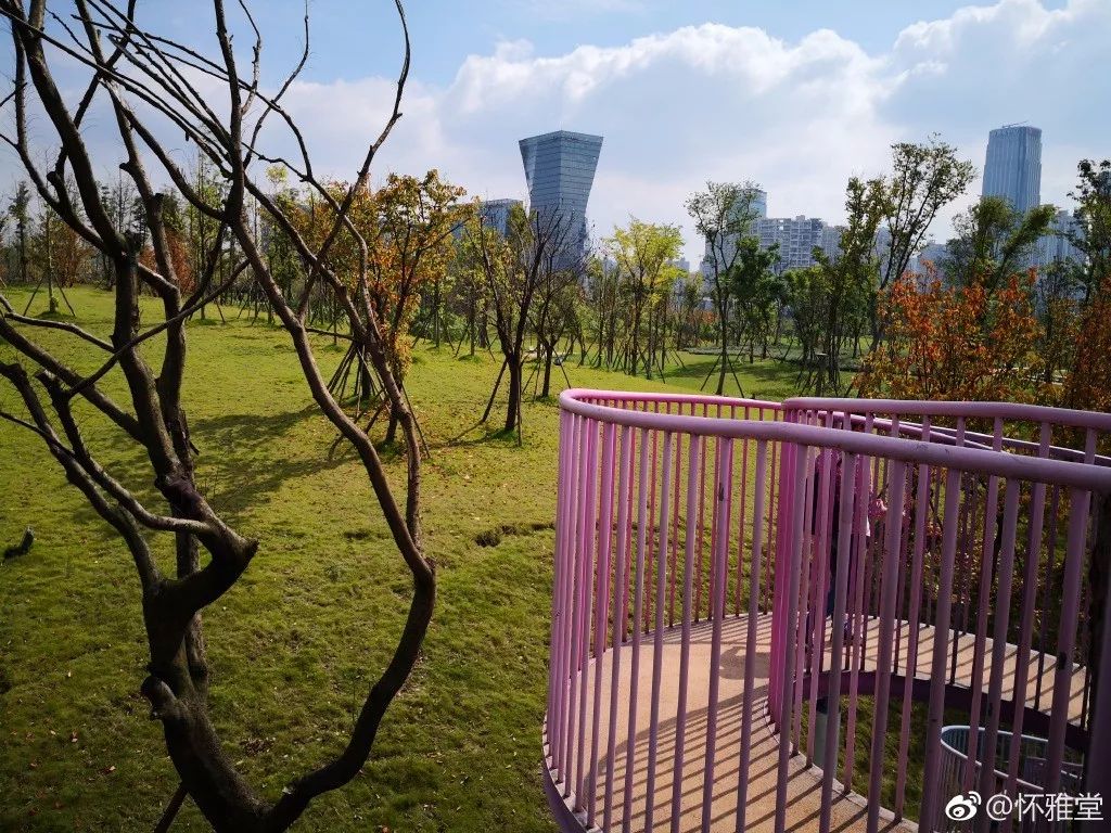 成都中軸線上一超大公園即將免費開放,一撥實景圖來了