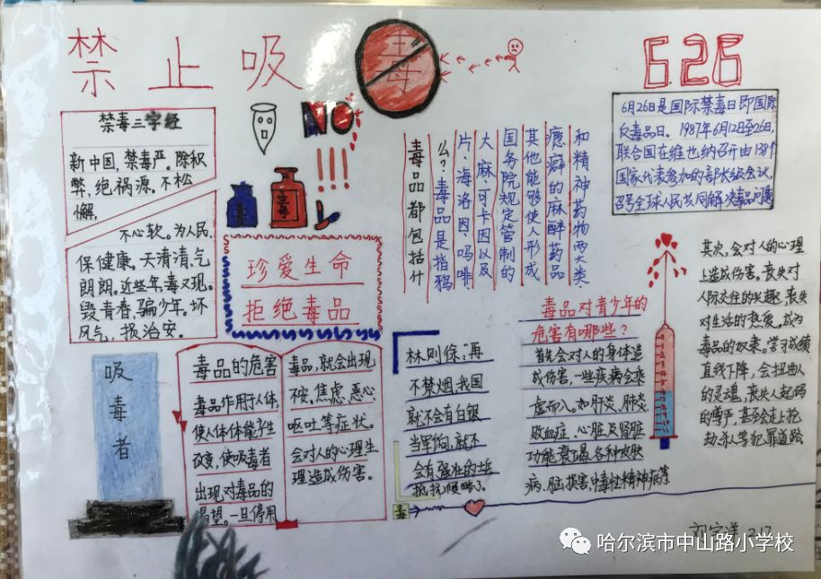 禁毒三字经小学版图片