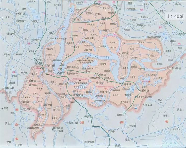 磐石市市区地图图片