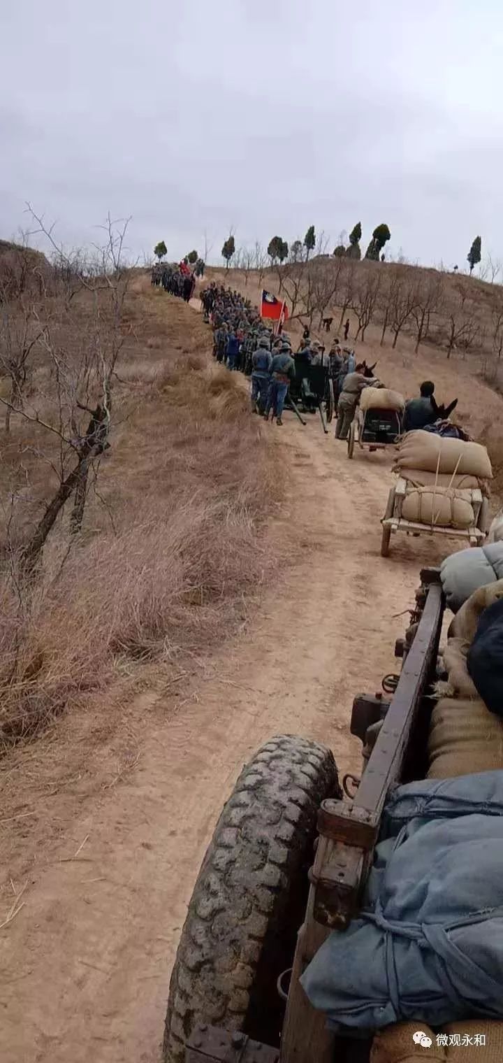 电视剧河山在咱临汾开拍场面很壮观