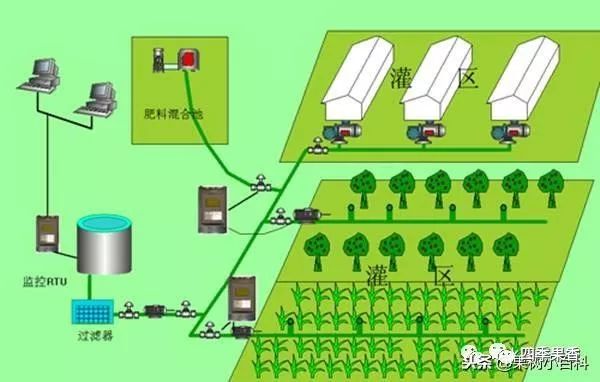 果园典型滴灌系统示意图!对增产增效的作用真大