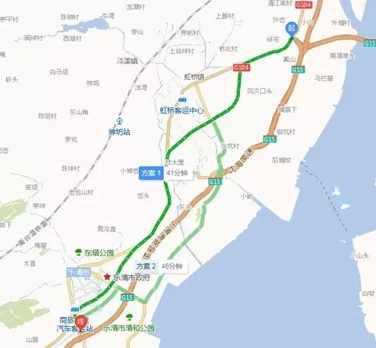 雁蕩往溫向分流車輛繞行線路:可沿g104國道至樂清或大橋北上高速溫州