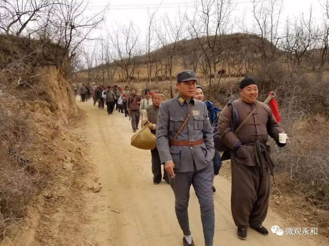 电视剧河山在咱临汾开拍场面很壮观