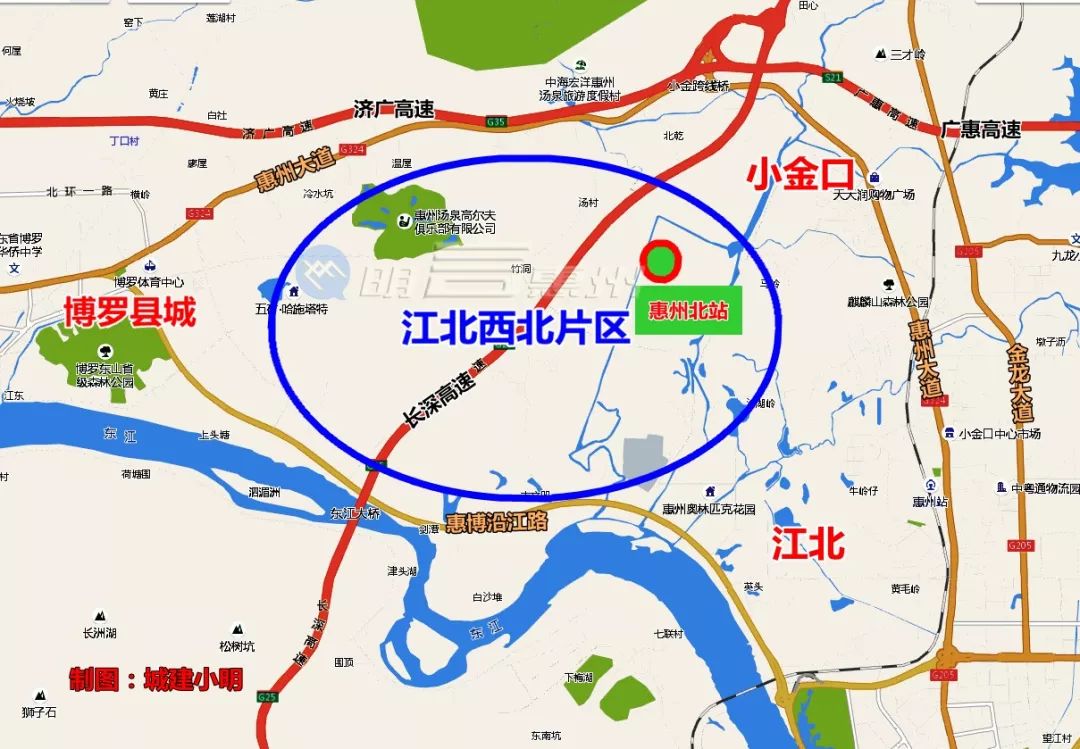 博罗滨江西路规划图图片