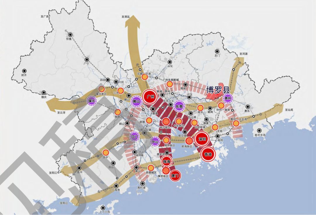 博罗最新规划草案:两座高铁新城 一核五驱 生态绿色驱动!