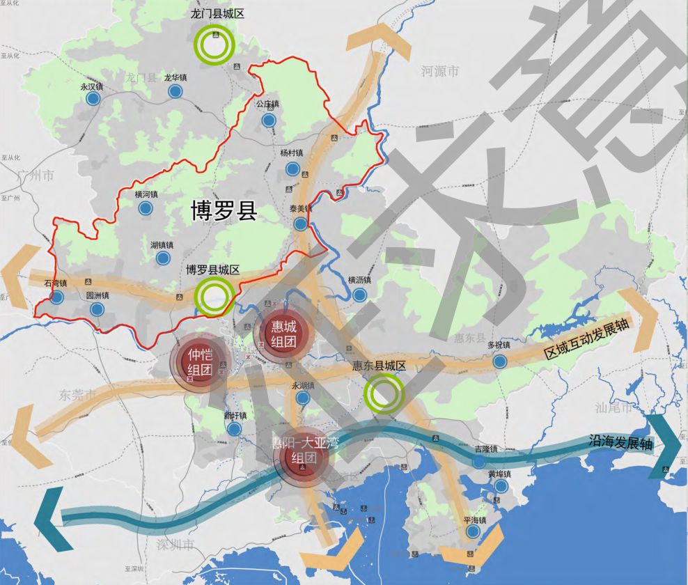 博罗县石湾镇地铁规划图片