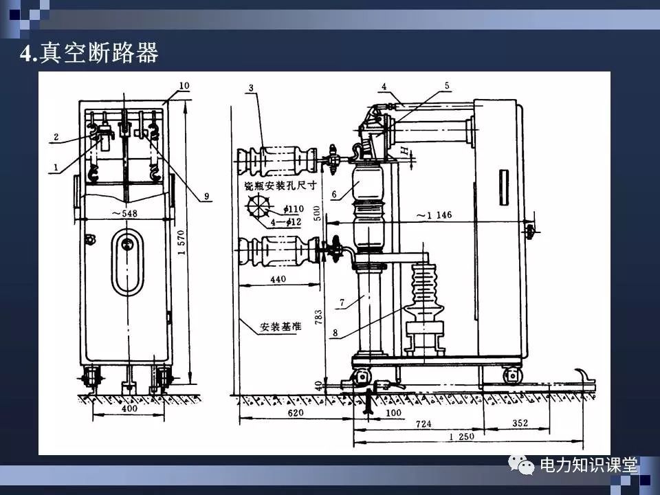 高壓斷路器的構造及工作原理