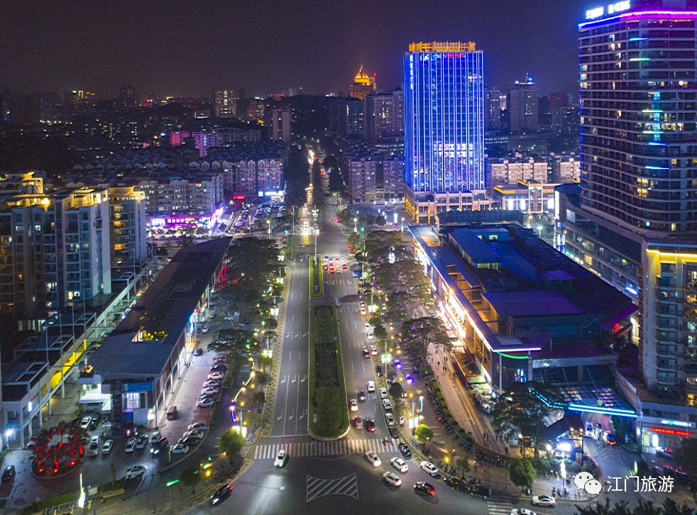 這樣的江門夜景你見過沒一起來感受它的魅力吧