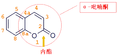 异香豆素化学结构图片