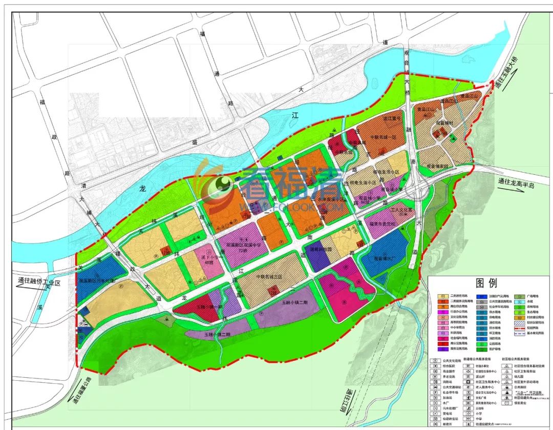 福清观音埔片区规划图图片