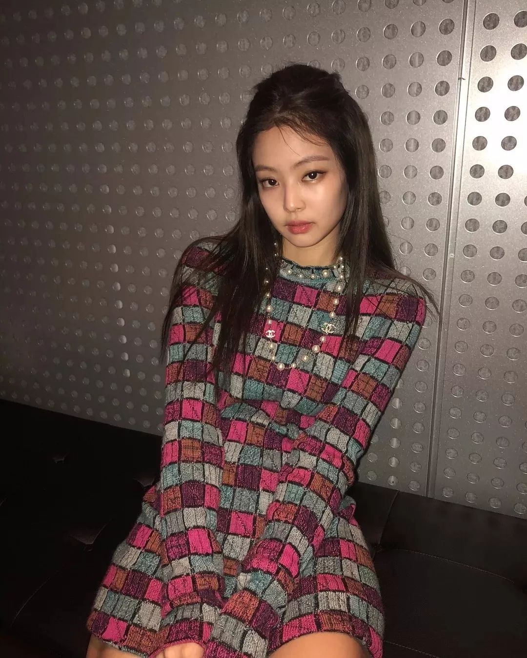 高级脸的韩国版杨超越jennie小姐姐因为超高衣品被成为人间香奈儿