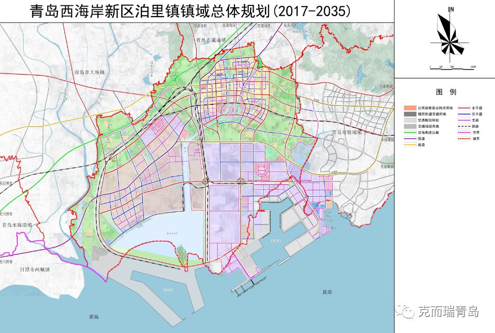 至规划近期2025年,泊里镇域人口达到16万人,镇区人口11