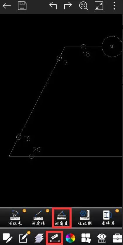 cad看图王可以多端快速测量角度啦