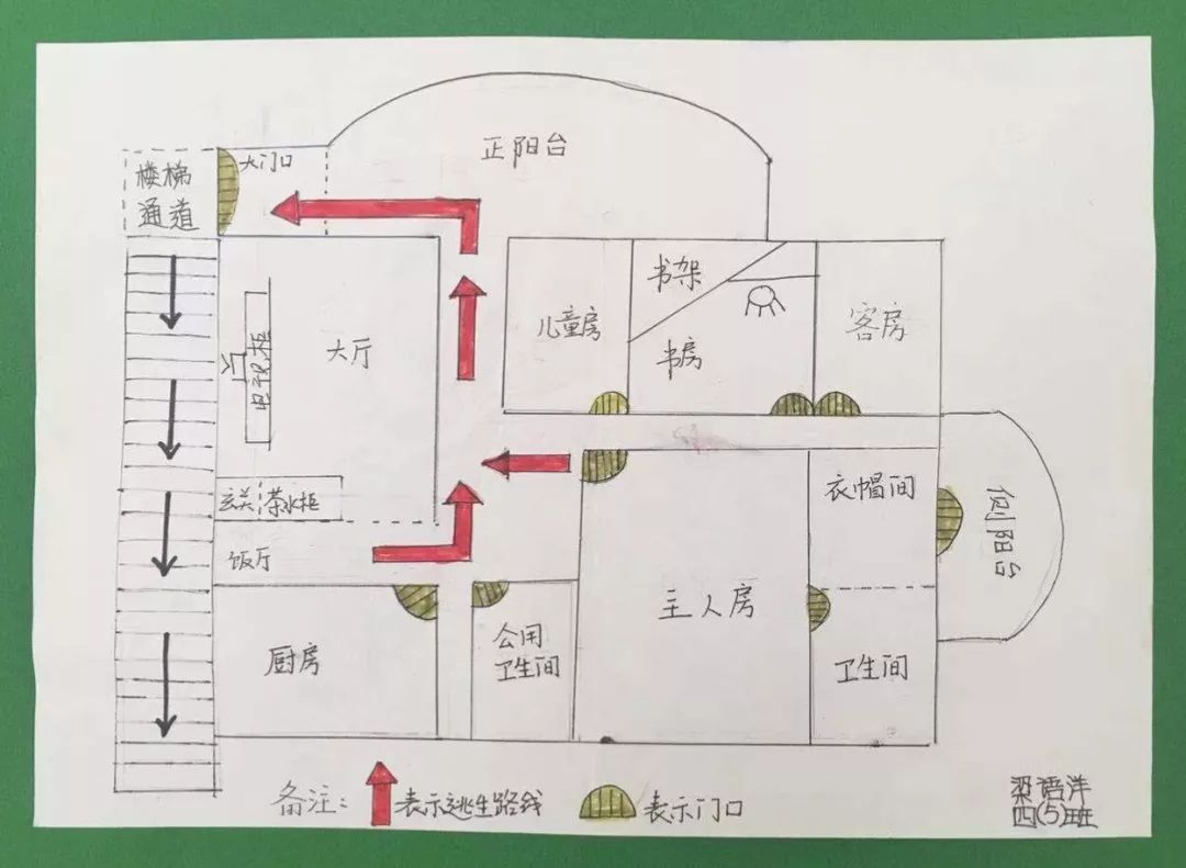 家中疏散平面图片图片