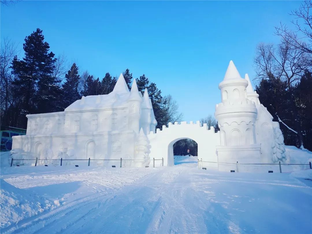 双鸭山冬季旅游景点图片