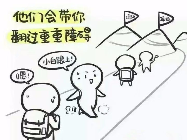 学生会纳新简笔画图片