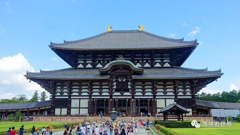 日本千年木造唐代古建筑奈良大华严寺访古问幽