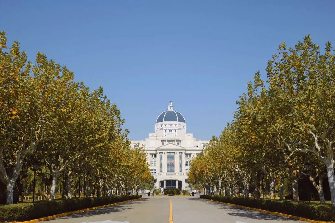 華東師範大學愛校路(櫻花大道)土木工程學院門口一·二九紀念園同濟