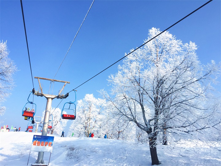 神鹿滑雪场图片