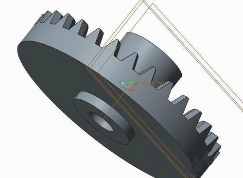 proe/creo绘制齿轮的步骤
