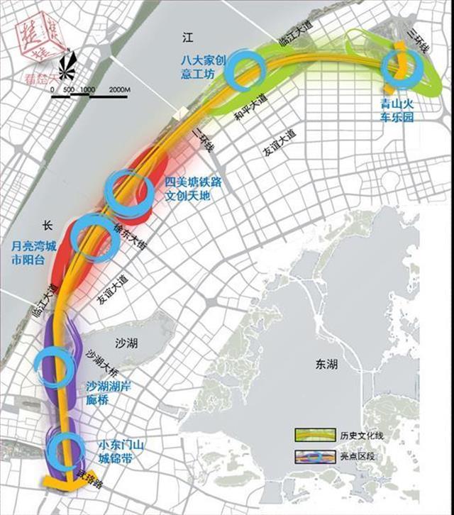 武昌生態文化長廊工程建設啟動 計劃2021年底建成_青山區