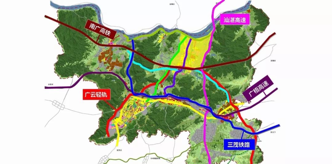 云浮高速规划图片