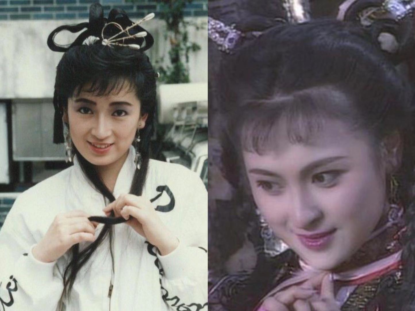 1991版雪山飞狐里极美的苗若兰新照片雍容富态不失妩媚