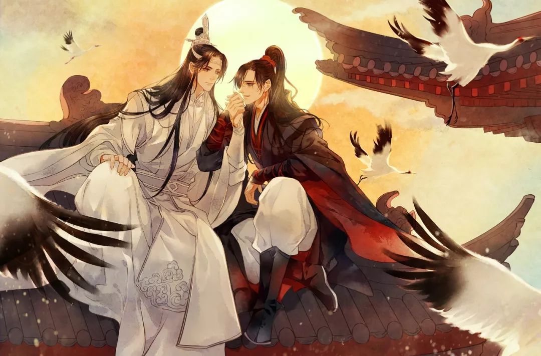 魔道祖师美图壁纸大放送你们要的忘羡来啦