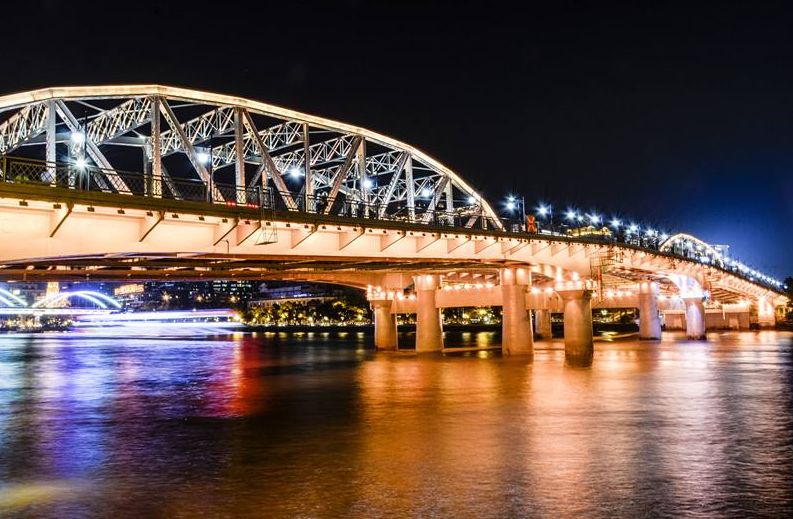 广州海珠涌大桥图片