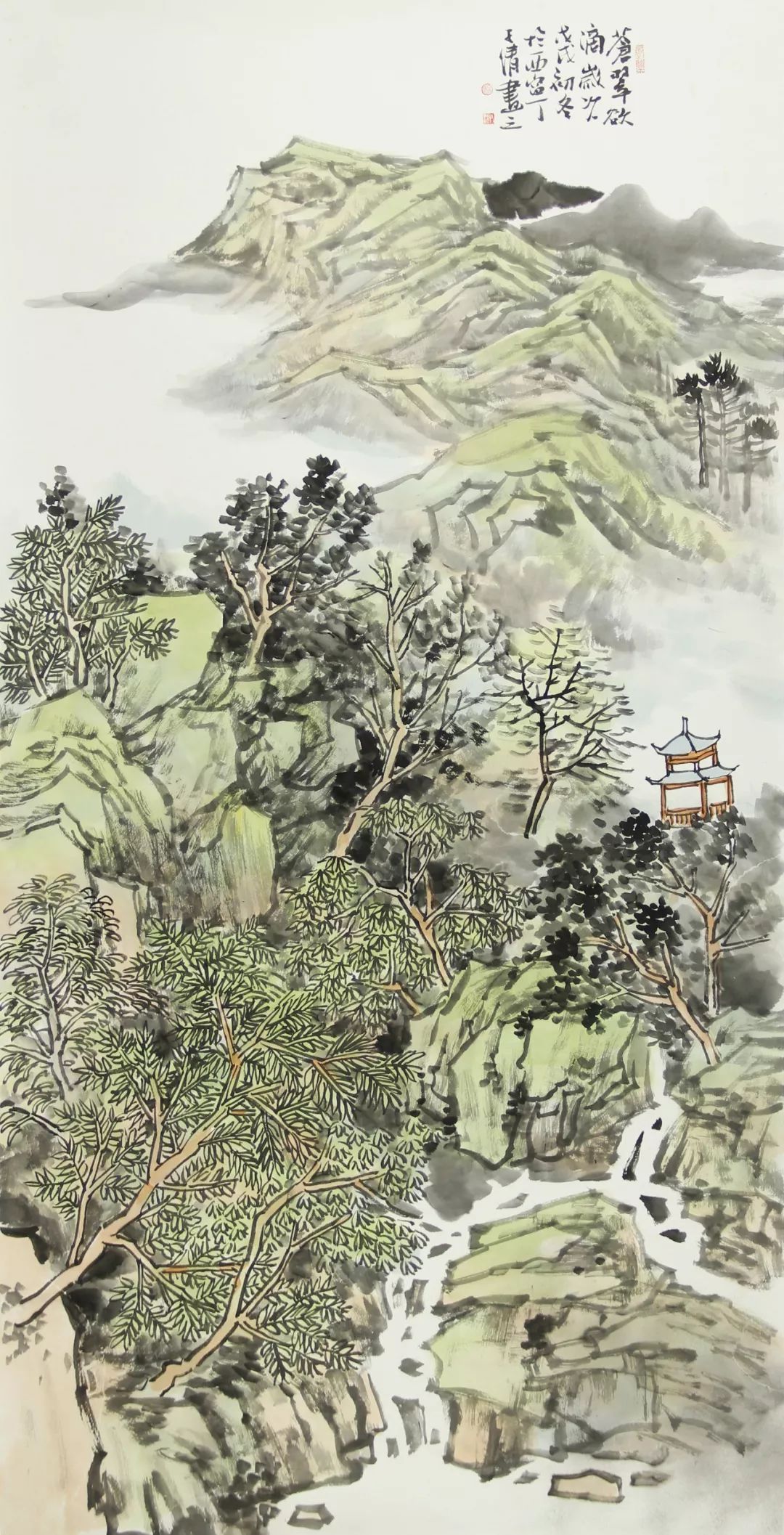 徐子清|承古铸今—青绿山水名家邀请展(南京)_国画