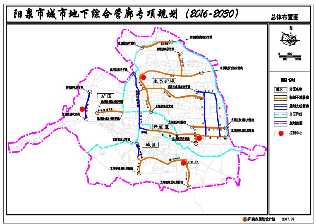 阳泉城市综合管廊专项规划(图文详解)