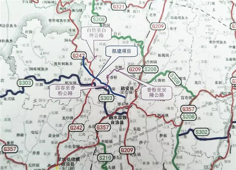 叶县扶贫公路路线图图片