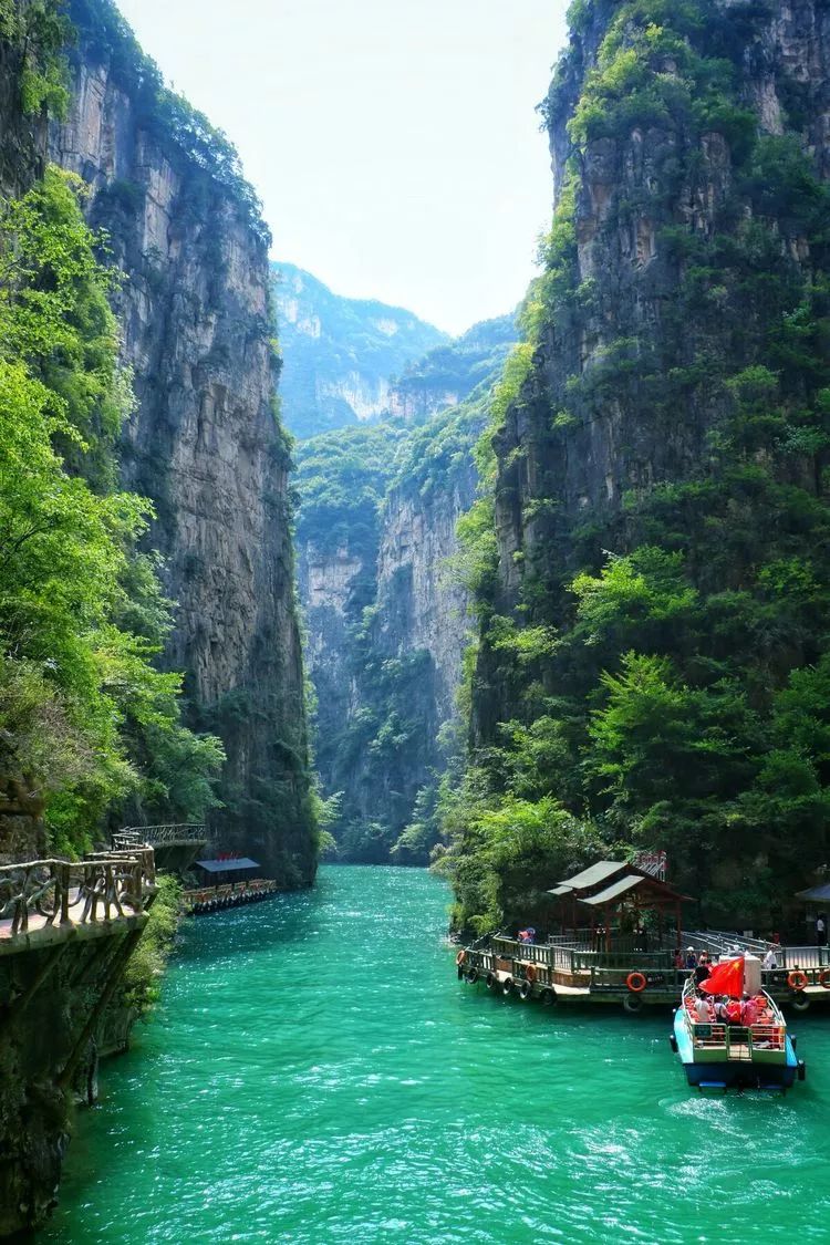 河南八泉峡景区图片