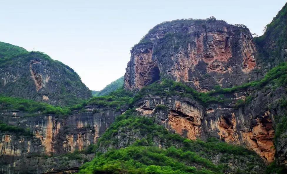 巫山地形图片