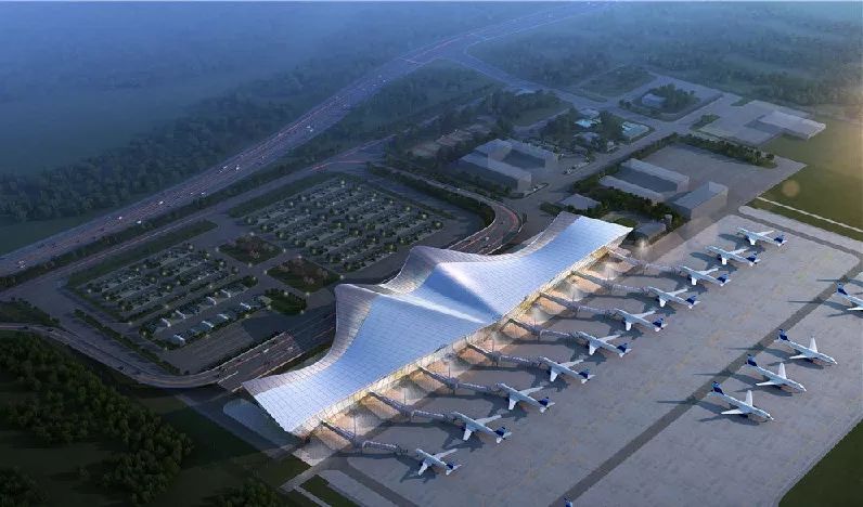 达州百节机场规模图片