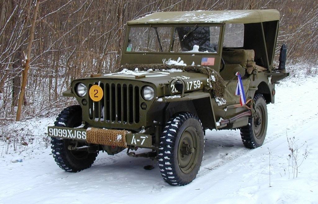 二战中美国大兵和jeep车的不解情缘!