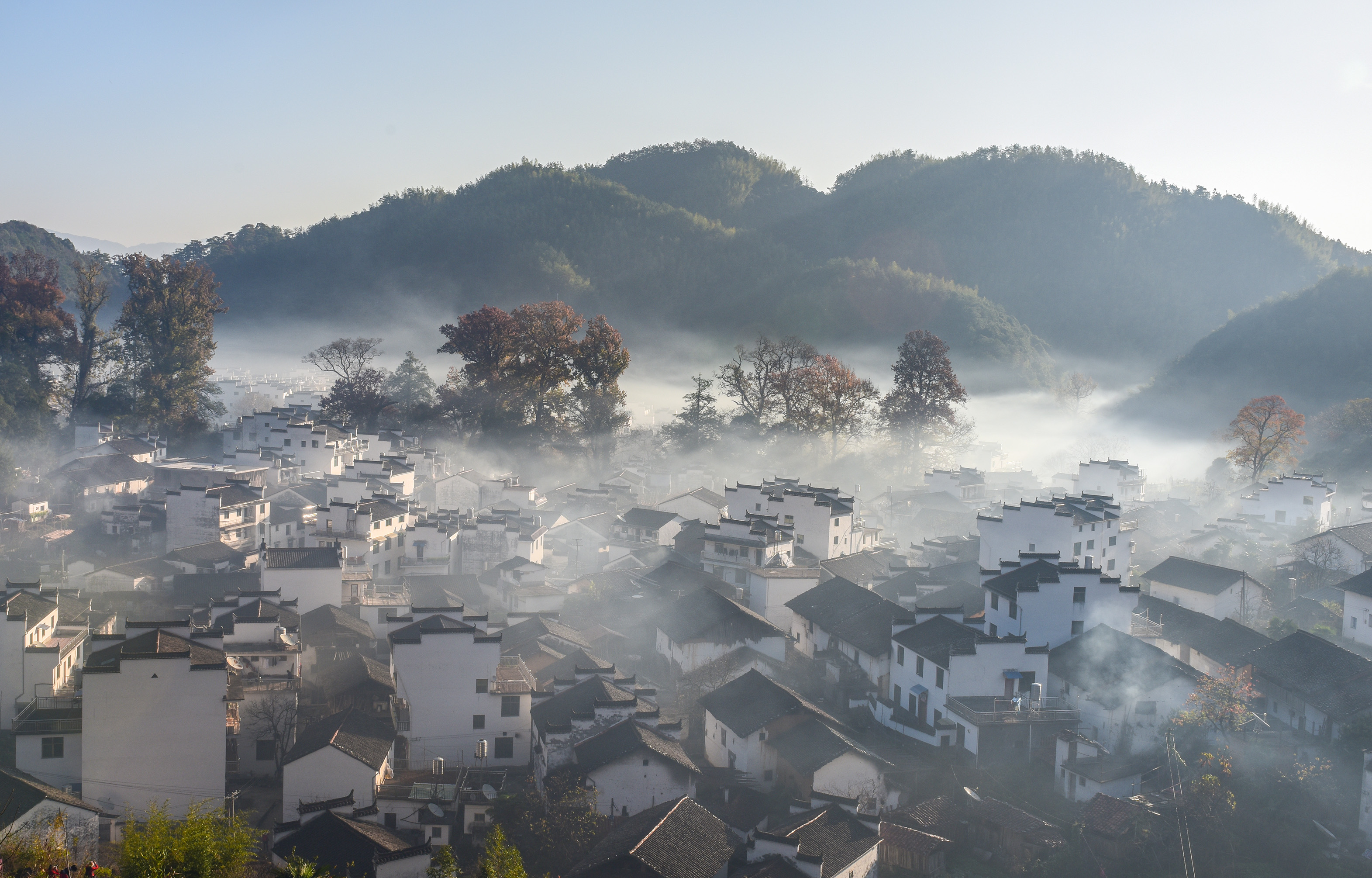 初冬美景如画